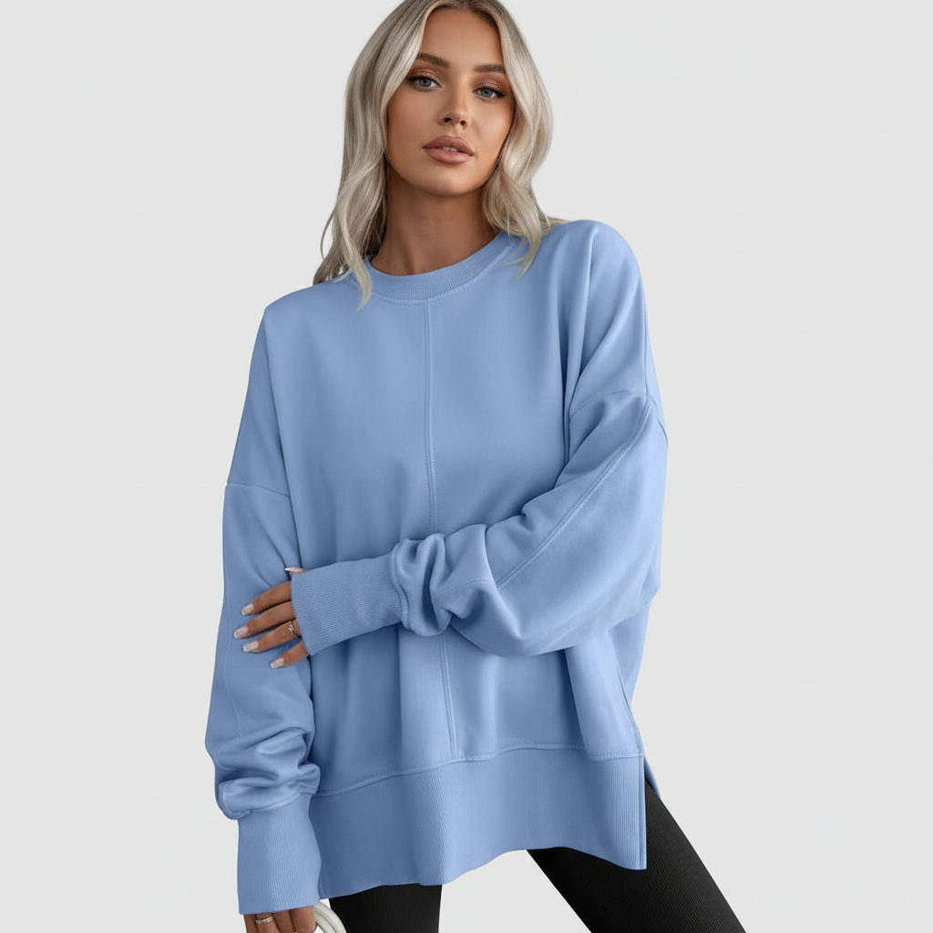 Oversized Knit Sweater- Soft Comfort Essentials