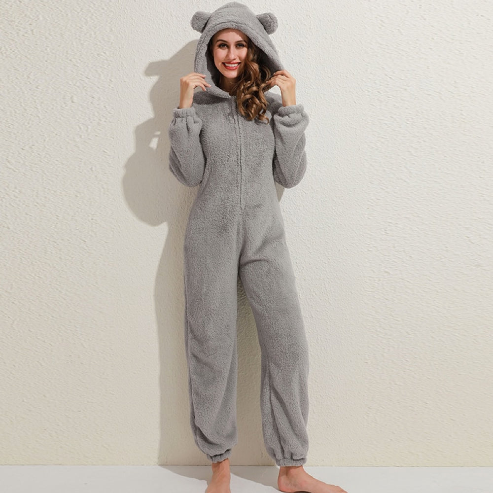 Teddy Fleece Onesie | Ultimate Comfort for Relaxed Days