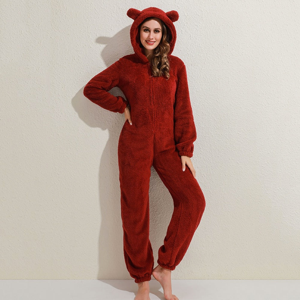 Teddy Fleece Onesie | Ultimate Comfort for Relaxed Days