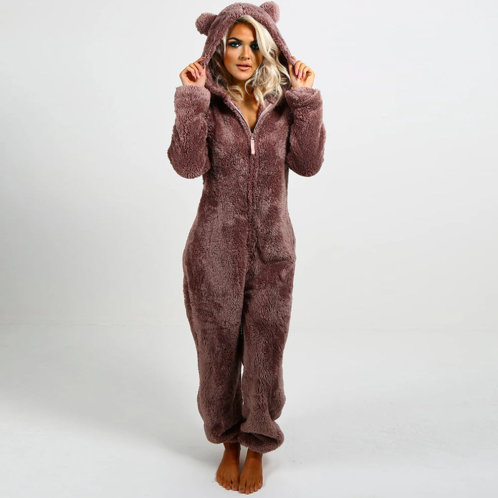 Teddy Fleece Onesie | Ultimate Comfort for Relaxed Days