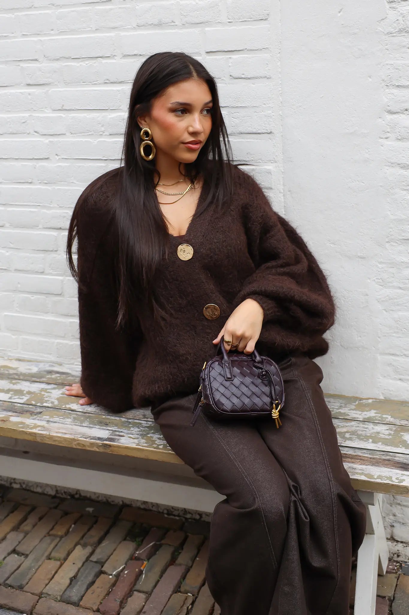 Digne Oversized Knit Cardiga