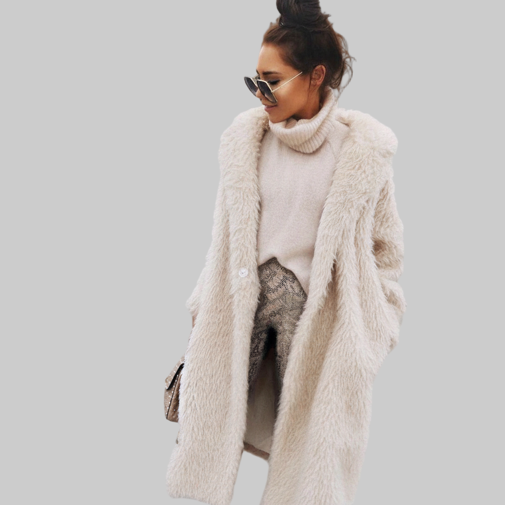 Long Teddy Coat – Cozy Elegance Redefined